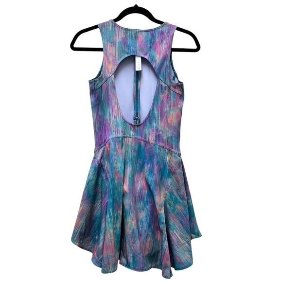 Lululemon [NWT - Size 6] Everlux Tennis Dress 6" with shorties in Pixel Multi - Picture 8 of 9